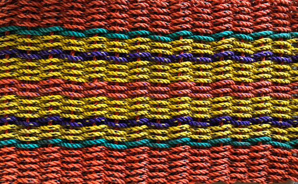 New England Bright Rag Rug
