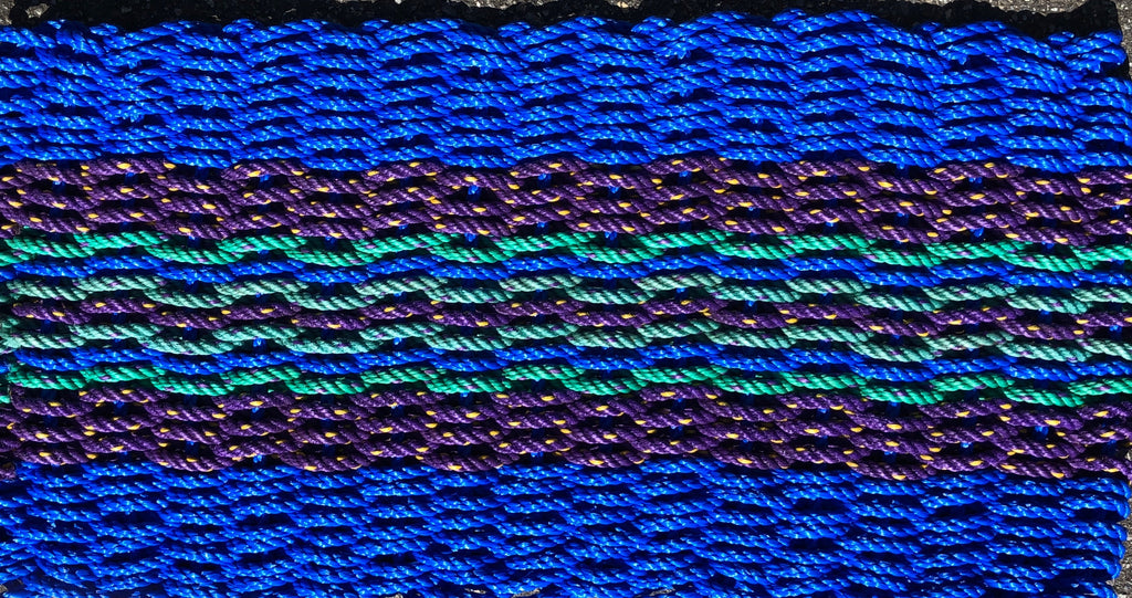 Peacock Rag Rug